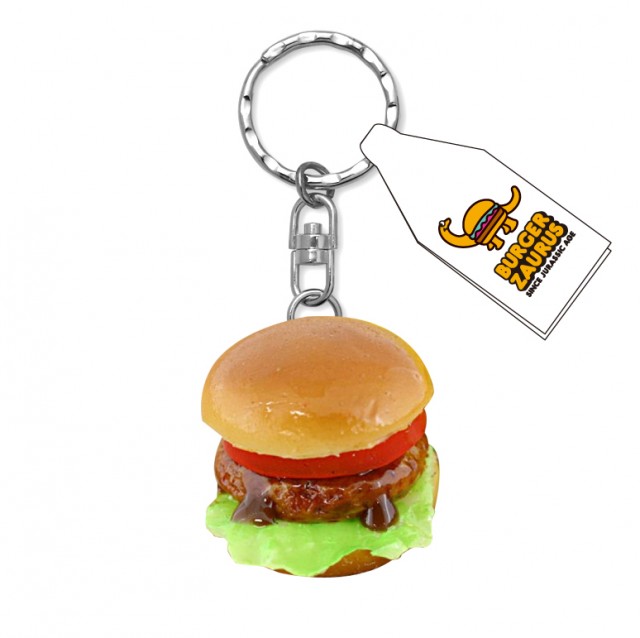 BURGER ZAURUS keyholder