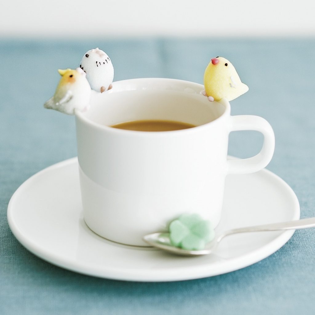 カップのり小鳥シュガー main